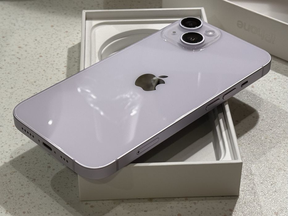 iPhone 14 256GB Purple – Перфектен, 100% Батерия!