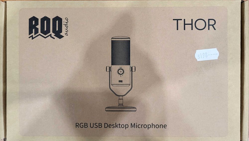 Microfon USB cu capsulă condenser ROQ Audio THOR USB