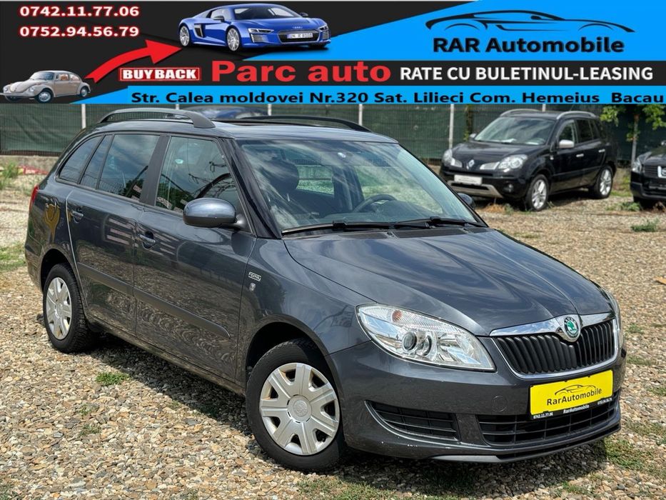 Skoda Fabia 1.6TDI Trapa Clima Incalzire Rate Garantie Buy-Back