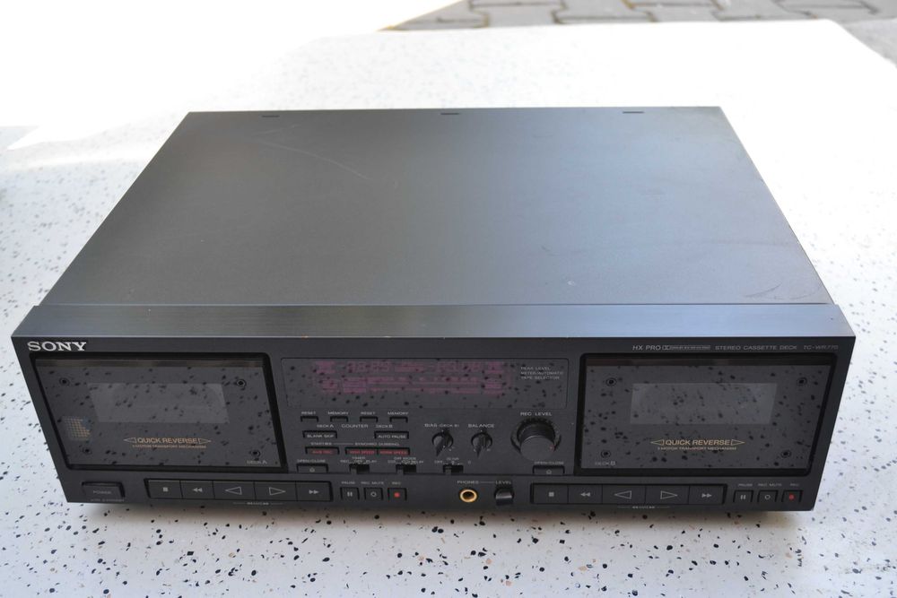 Deck Sony TC WR 770