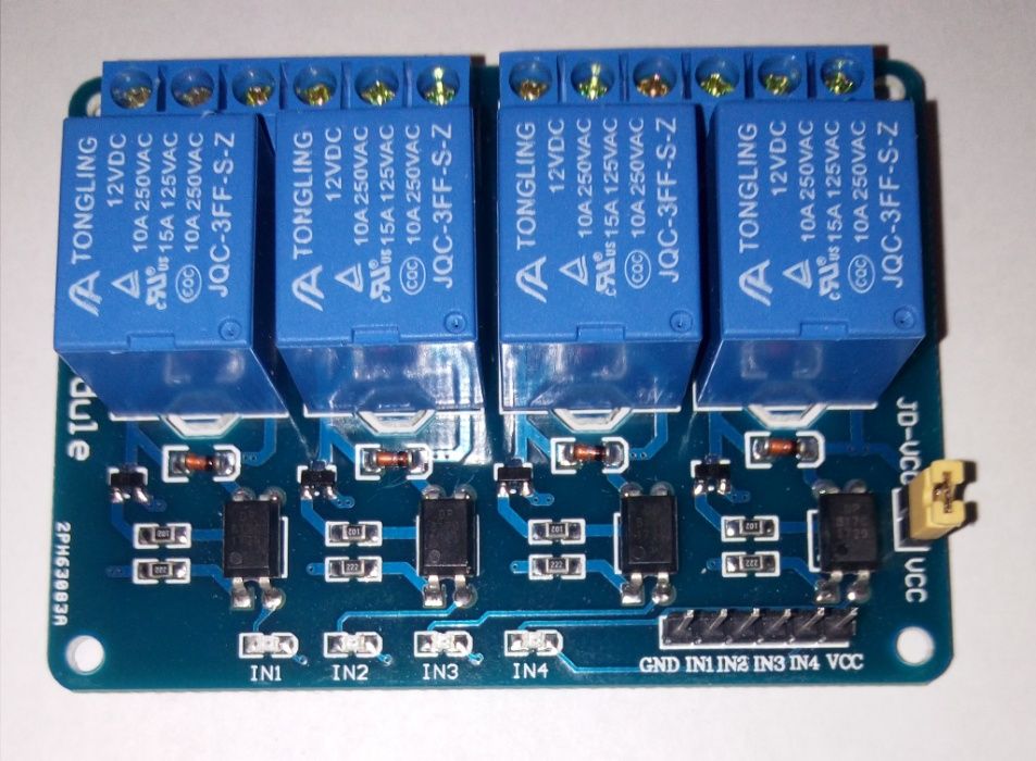 Modul releu 12V - 4 canale
