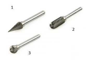 Карбиден фрезер за метал ф6мм