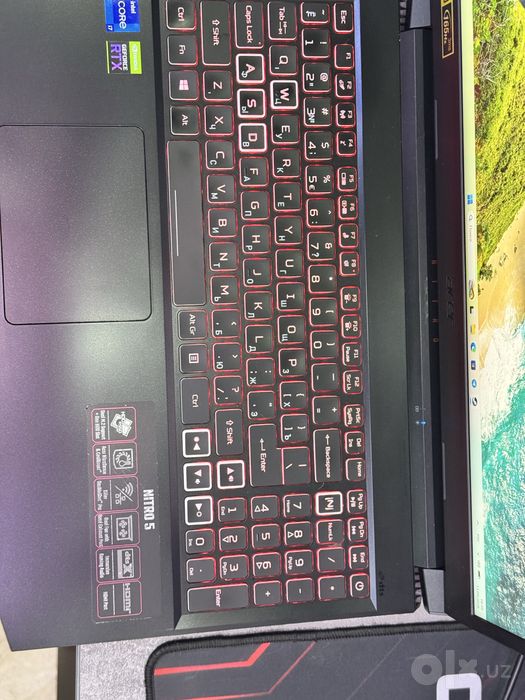Acer Nitro 5 I7-11800H/RTX 3060 6Gb/512gb SSD + 1tb HDD