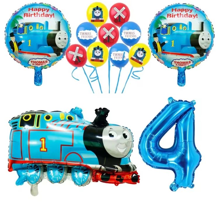 Парти сет балони Star Wars, Хари Потър, Toy Story и влакчето Томас