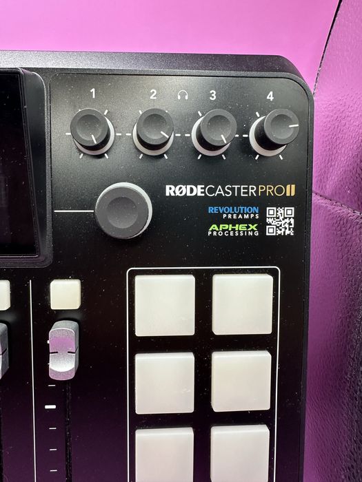 Rode Caster pro 2 mixer audio cu efecte •Matei Amanet Margeanului•