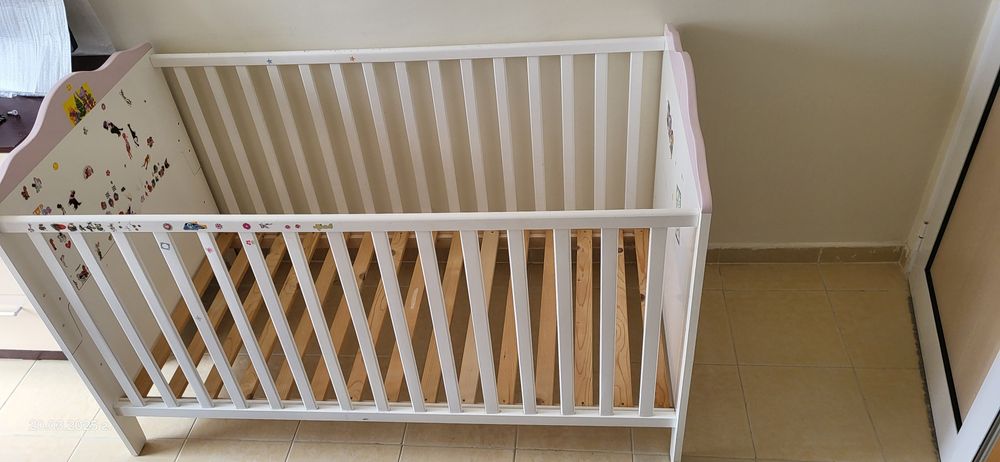 Детско легло с матрак 140/70 Ikea