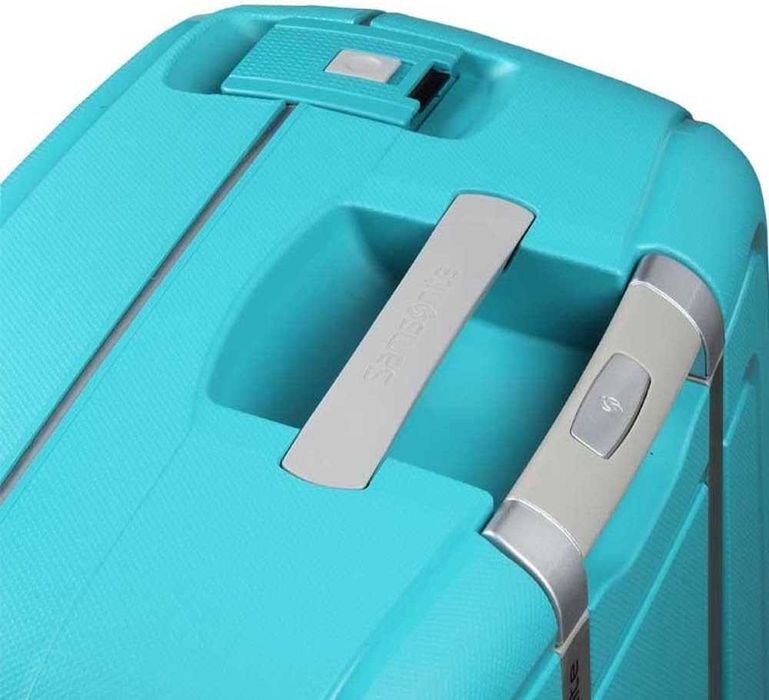 Чемодан Samsonite S'Cure Spinner Suitcase, Aqua blue! Made in Europe!