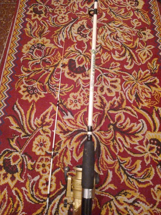 Удочка,спиннинг крокадил