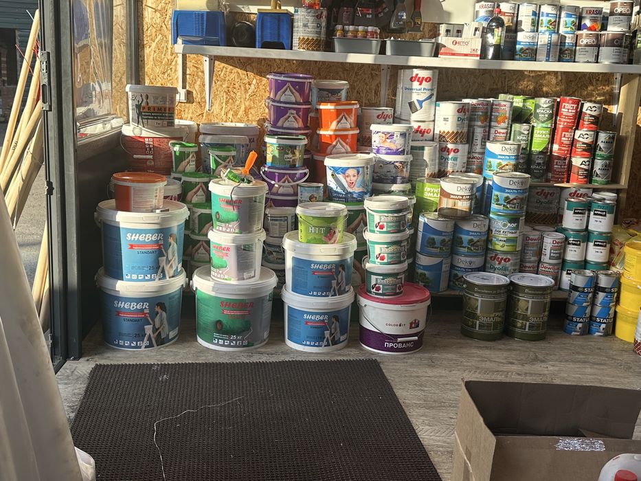 краски все виды