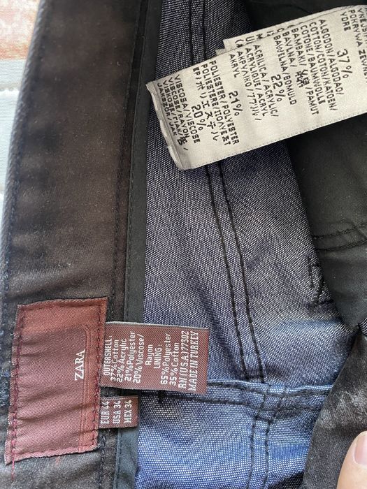 Брюки Zara made in Turkey