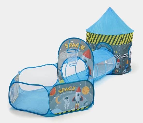 Развивающий  "Палатка+тонель+манеж", 3 в 1