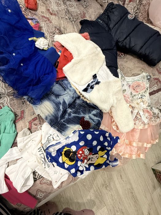 Детские вещи до года на девочку