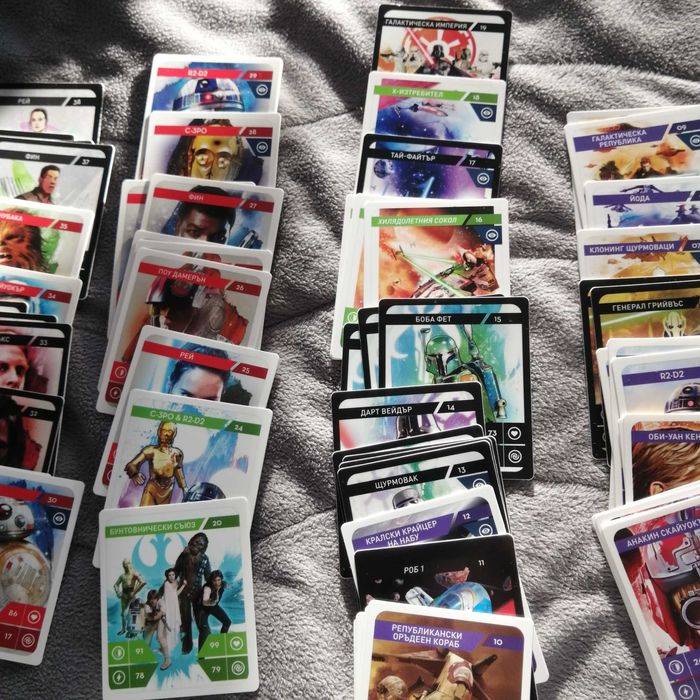 Обикновени карти STAR WARS