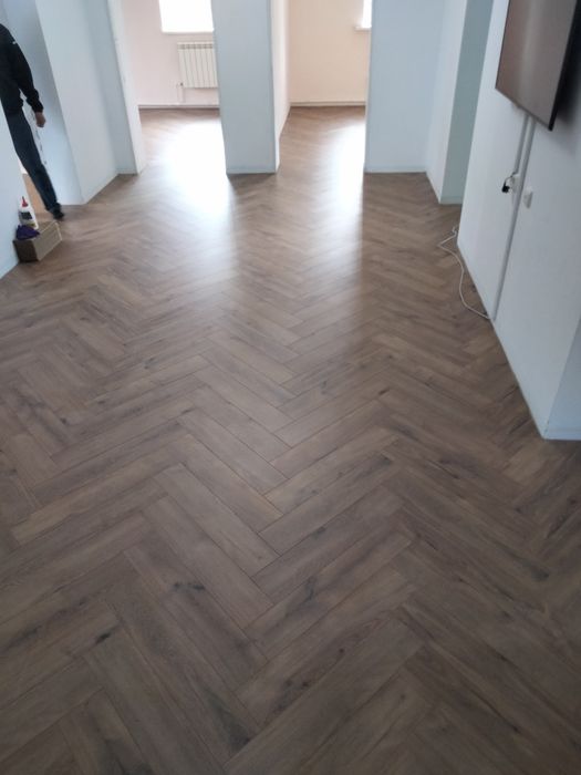 Укладка ламината, паркет