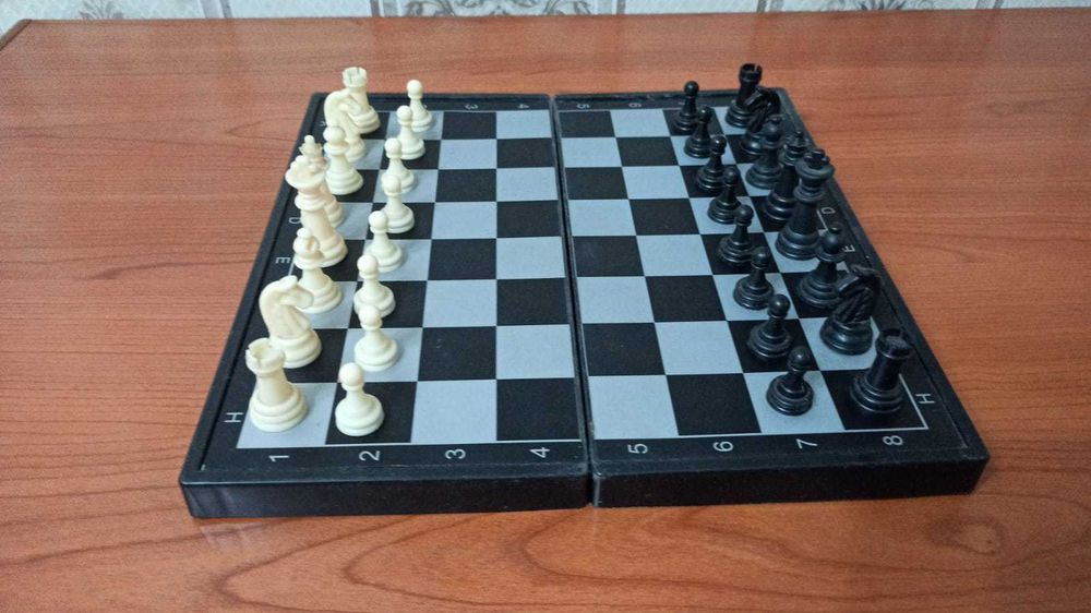 Шахматы деревянные и магнитные