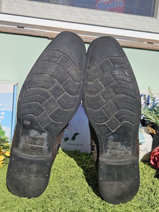 Limited мъжки боти от кожа N42