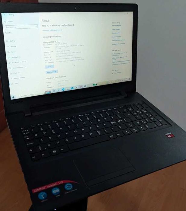 Laptop Lenovo ideapad 110-15ACL – Performanță Solidă și Baterie Foarte Bună