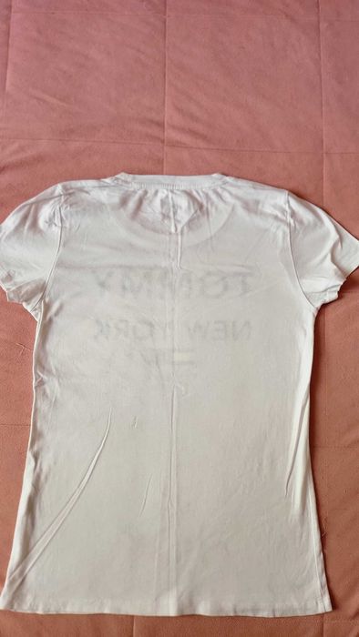 Бяла тениска Tommy Hilfiger