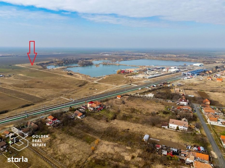Teren de 9000 mp, oportunitate rară, langa Lacul Ghioroc, jud.Arad