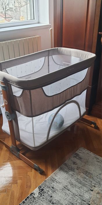 Patut co-sleeper 4 in 1 Smart Bed, grey MoMi