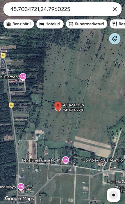 Teren 19 ari - Statiunea Climaterica Sambata - nr cadastral 106896