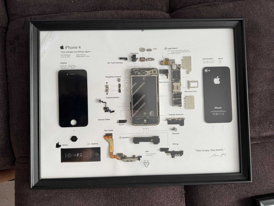 Tablou iPhone 4! Cadou Crăciun!