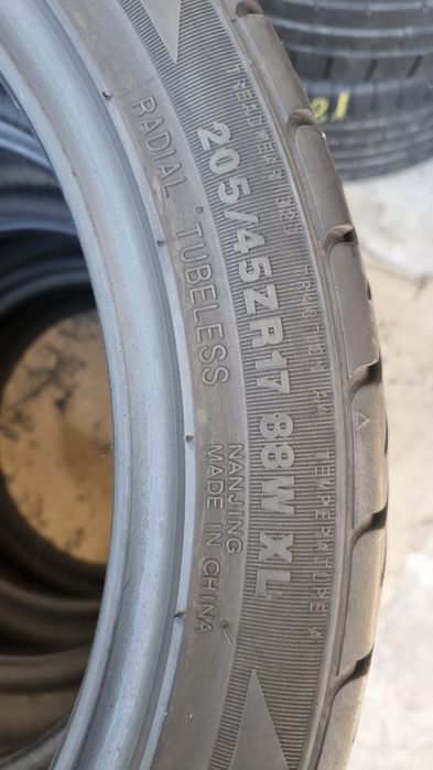 4 Anvelope Vară Kumho 205 45 ZR17XL Stare Perfectă