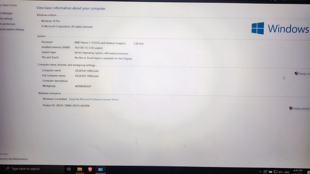 Laptop ASUS TUF Gaming A15