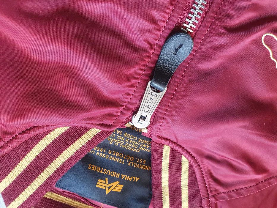 Geaca ALPHA INDUSTRIES "Japan Warrior" Limited MA-1 VF - Marime XL