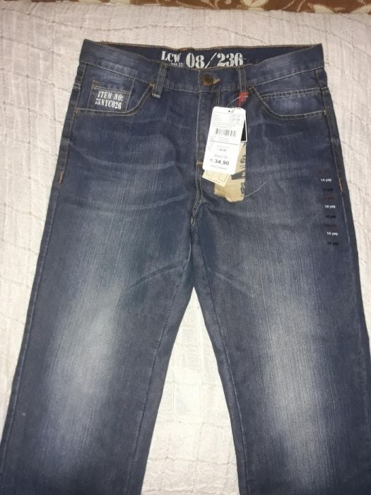 Джинсы подростковые