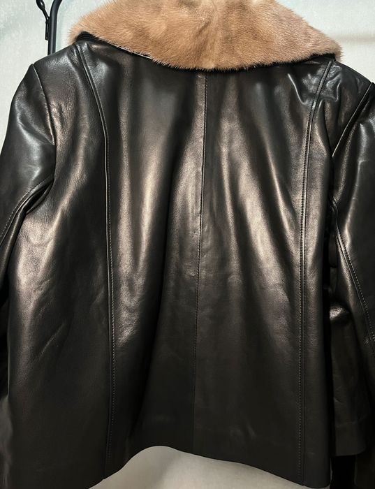 Куртка кожанная осень, весна