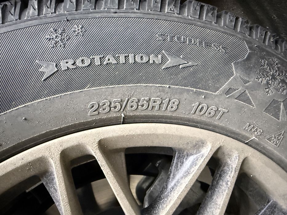 Комплект зимних баллонов