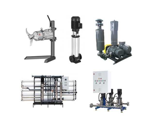 Реализация ТМЦ (насосы, мешалки, осмос, станция, воздуховодка, другое)