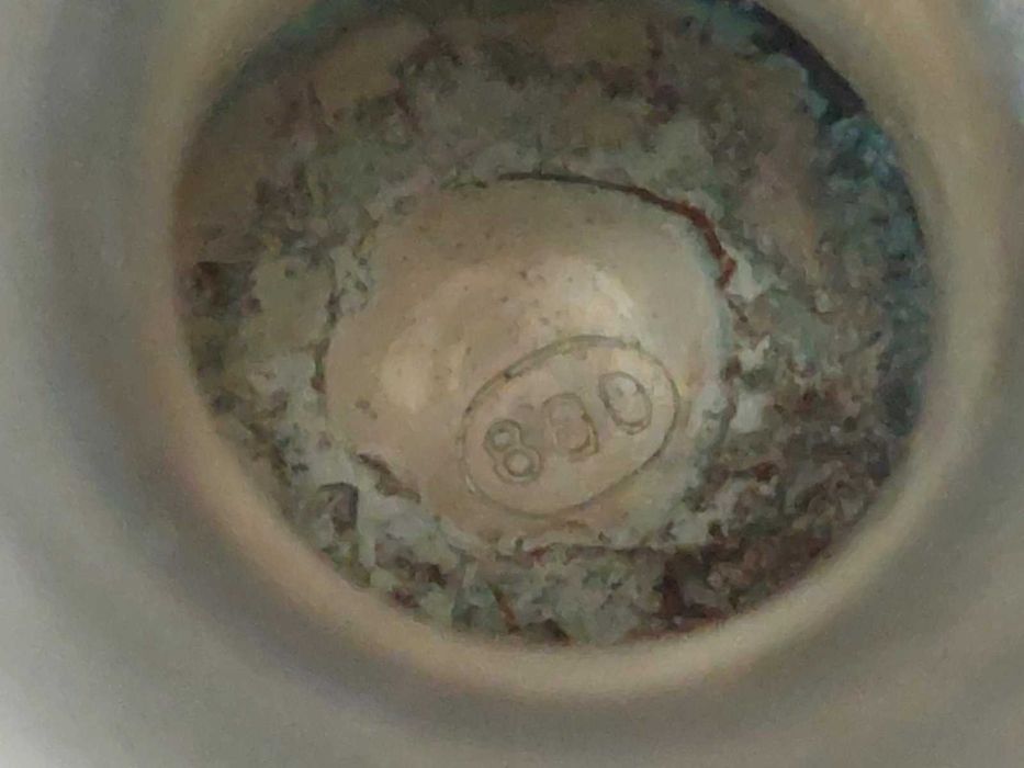 Сребърни чаши,проба 800  за вино вода - 180- 250 мл.сребърна чаша