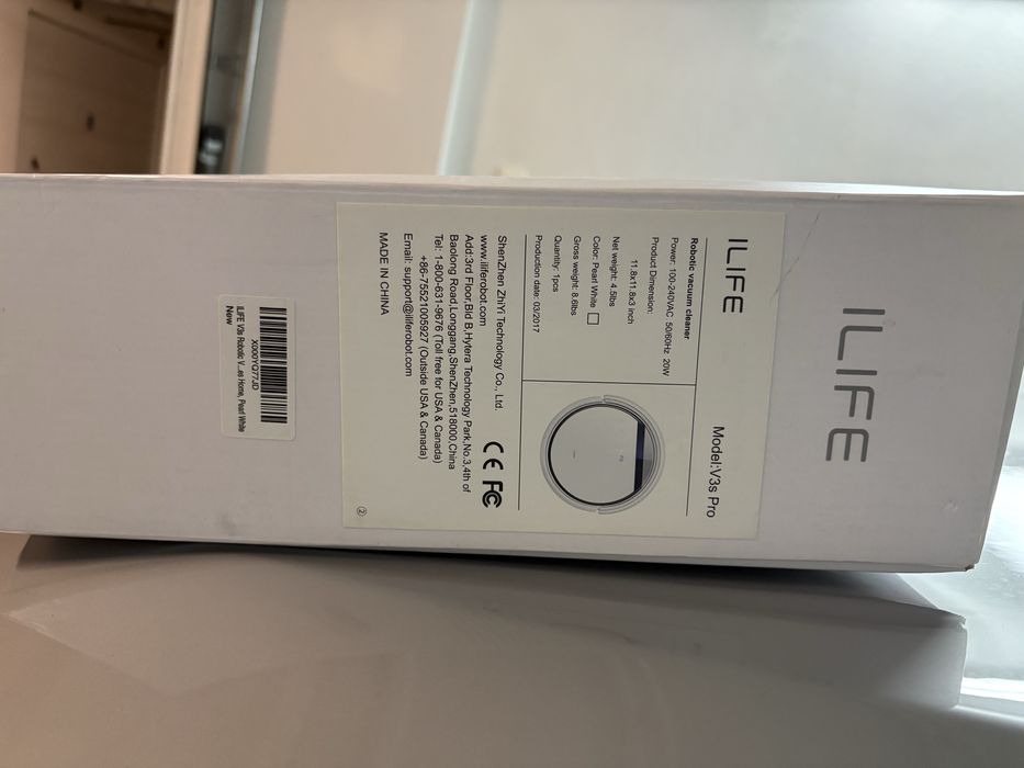 Робот за сухо почистване iLife v3S Pro