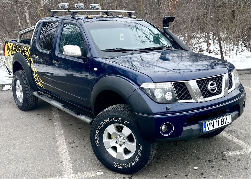 Navara D40 modificata 4x4/low/high/blocabil
