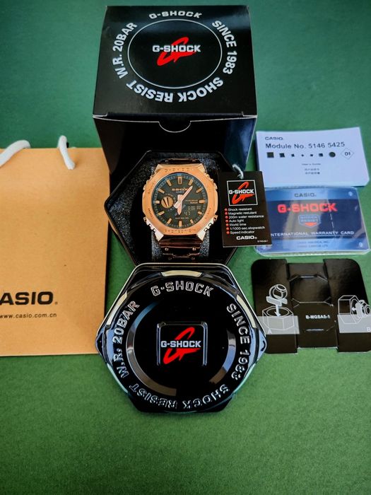 нов часовник Casio G-Shock Rainbow Gold, Касио