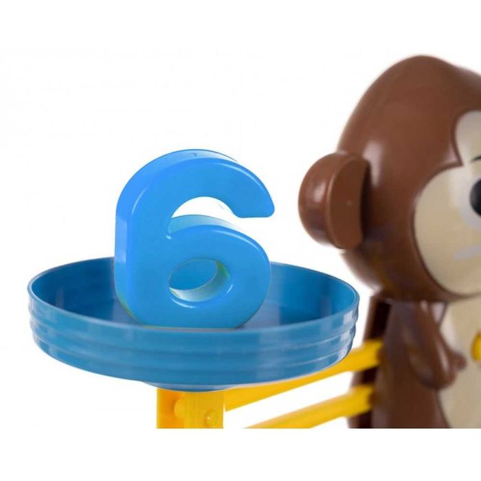 Игра за смятане/ аритметика- Маймунка математик, везна, детски подарък