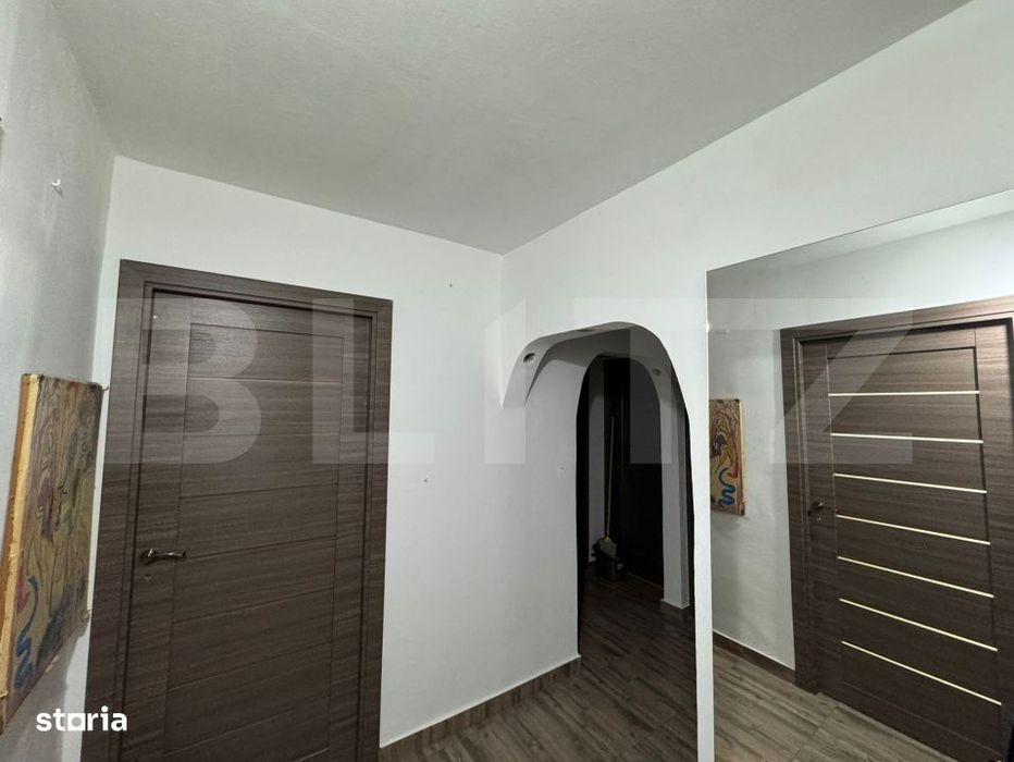 Apartament 3 camere decomandat, 2 bai, 75 mp total - Brazda lui Novac