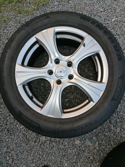 Jante R17 cu cauciucuri All season