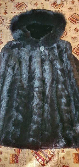 Шуба норкавая бу