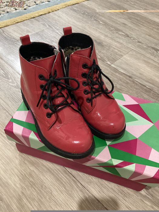 Ботинки для девочки натуральная кожа