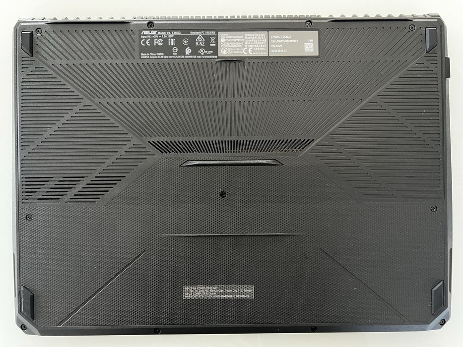 Laptop Asus Tuf Gaming, i5 Generația a 9-a, GTX 1650, 512Gb SSD