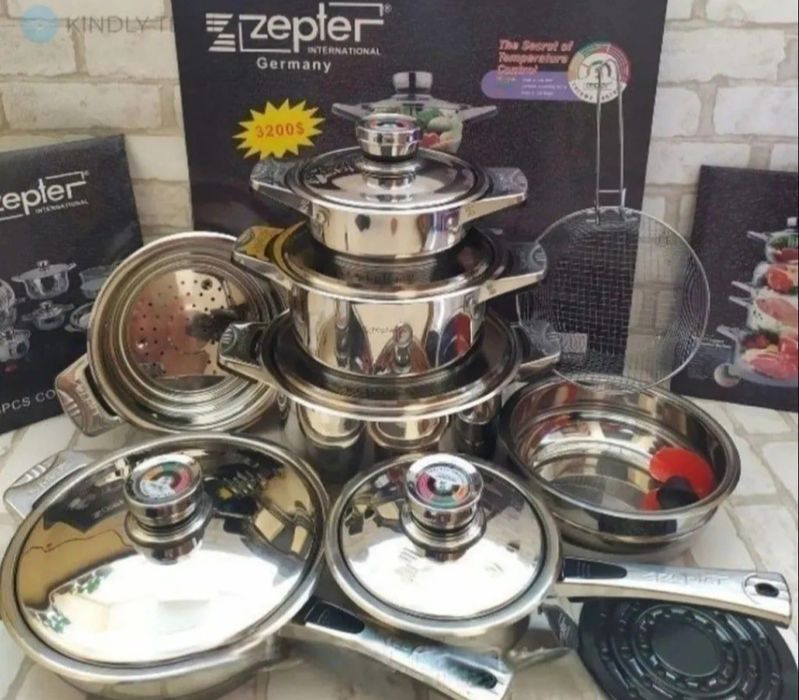 "Продам кухонную посуду Zepter" . В компле новый