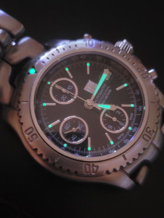 Tag Heuer Link CT2111 automatic chronograph professional
