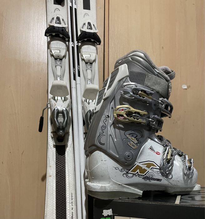 Лыжи горные HEAD в комплекте с ботинками Нордика