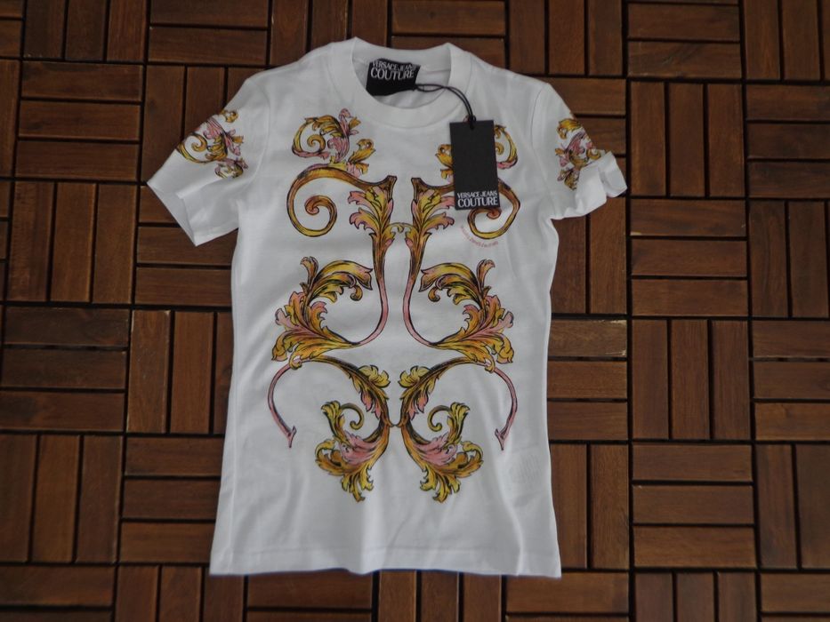 Дамска тениска Versace Jeans Couture Barocco Pattern T-shirt