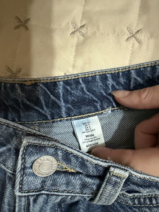 Дънки FB sister- mom jeans/ дънки Stradivarius/ Бели,сини дънки/