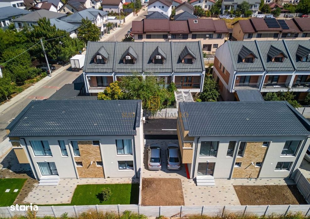 Vila moderna cu 4 camere, P+E+Pod, zona ideala in Bragadiru