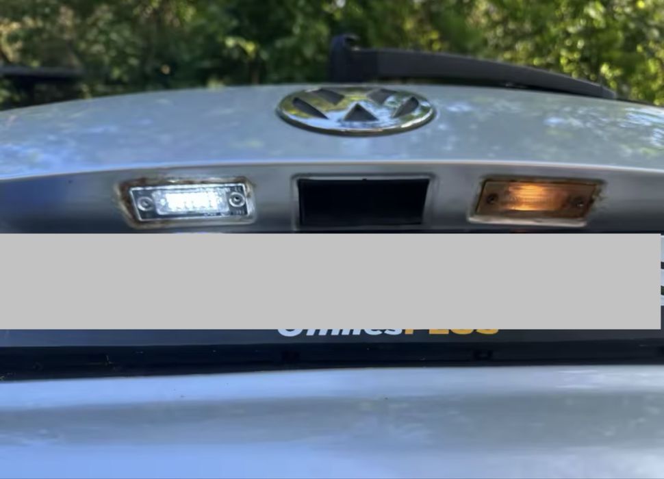 Нови с Високо качество Led плафони за заден номер на Skoda VW Golf